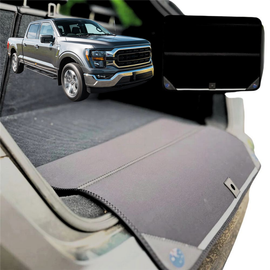 Rear Cargo Boot Bumper Protector for Ford F-150 XLT 2023 - Current (SWB LWB) - Standard (72 x 55) - Black
