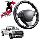 Black Samurai Segmented Steering Wheel Cover for Ford F-250 2011 - 2016-1