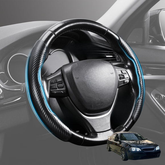 Segmented Steering Wheel Cover for Ford Falcon 2002 - 2008 (BA BF) - Universal Size