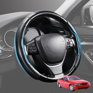 Segmented Steering Wheel Cover for Ford Falcon 2002 - 2008 Ute Single Cab (BA BF) - Universal Size