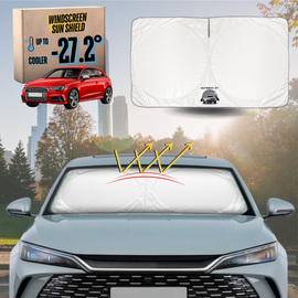 Front Windscreen Sun Shade for Audi A3 S3 RS3 2003 - 2013 (8P) - Standard 150 x 85 cm