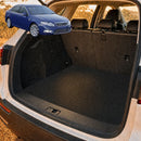 6D Diamond Car Boot Cargo Mat for Ford Falcon 2008 - 2014 (FG) - Heavy Duty Carpet Liner - All-Weather Resistance - Easy to use - Odorless Material - Black & Grey-13
