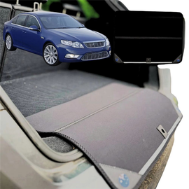 Rear Cargo Boot Bumper Protector for Ford Falcon 2008 - 2014 (FG) - Standard (72 x 55) - Black