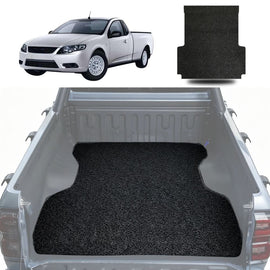 Honeycomb UTE Tub Mat Tray Liner for Ford Falcon 2008 - 2016 Ute Single Cab (FG, fit FPV models) - Black & Grey