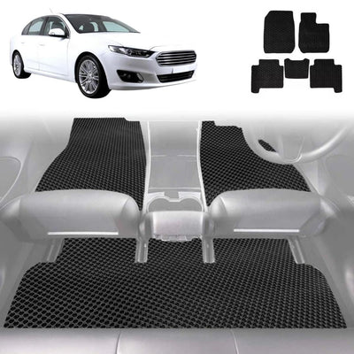 6D Diamond Car Floor Mats for Ford Falcon 2014 - 2016 (FGX) - Custom-Fit Carpet Liner