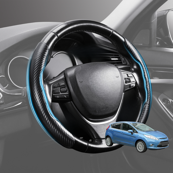 Segmented Steering Wheel Cover for Ford Fiesta 2008 - 2018 (WT WZ) - Universal Size