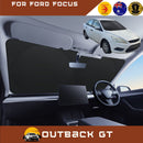 Front Windscreen Sun Shade for Ford Focus 2005 - 2010 LS - Standard 150 x 85 cm - Black-1