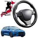 Black Samurai Segmented Steering Wheel Cover for Ford Focus 2019 - Current SA-1