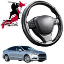 Black Samurai Segmented Steering Wheel Cover for Ford Mondeo 2012 - 2015 (MK4)-1