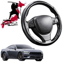 Black Samurai Segmented Steering Wheel Cover for Ford Mustang 2024 - Current (S650)-1