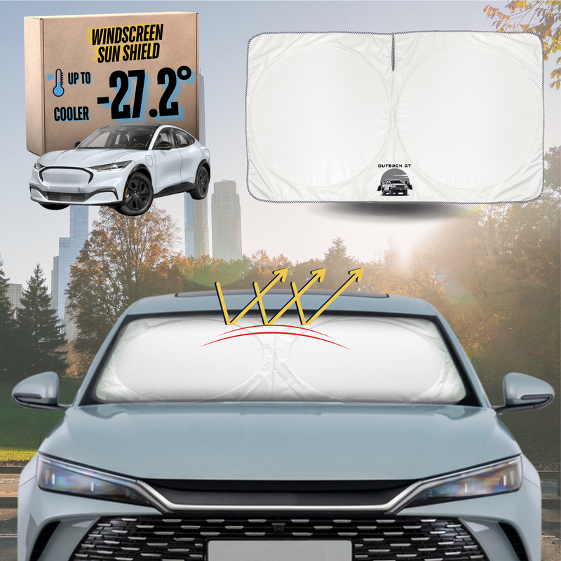 Front Windscreen Sun Shade for Ford Mustang Mach-E 2021 - Current - Standard 150 x 85 cm