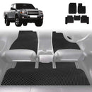 6D Diamond Car Floor Mats for Ford Ranger 2006 - 2011 (PJ/PK) - Custom-Fit Carpet Liner-1