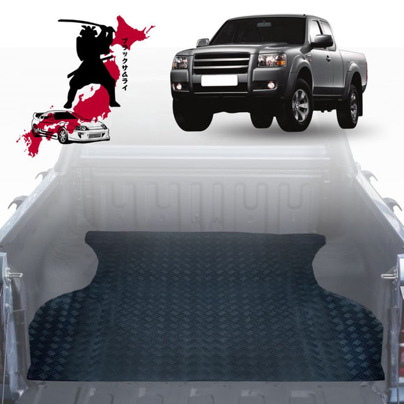 Black Samurai UTE Tub Mat Tray Liner for Ford Ranger 2006 - 2011 (PJ/PK) - Black