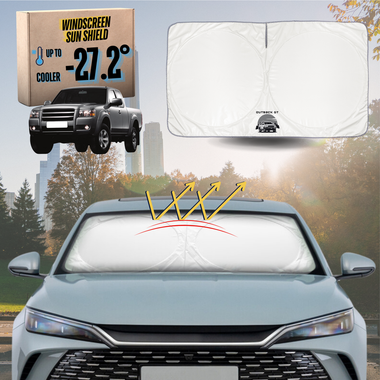Front Windscreen Sun Shade for Ford Ranger 2006 - 2011 (PJ/PK) - Standard 150 x 85 cm