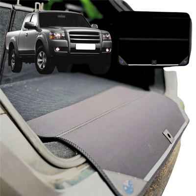 Rear Cargo Boot Bumper Protector for Ford Ranger 2006 - 2011 (PJ/PK) - Standard (72 x 55) - Black