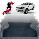 Black Samurai UTE Tub Mat Tray Liner for Ford Ranger 2012 - 2015 (PX Dual Cab Ute)-1
