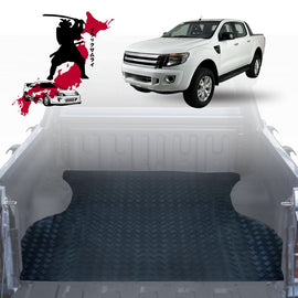 Black Samurai UTE Tub Mat Tray Liner for Ford Ranger 2012 - 2015 (PX Dual Cab Ute)