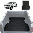 Honeycomb UTE Tub Mat Tray Liner for Ford Ranger (PX Dual Cab Ute) 2012 - 2015 - Black & Grey-1