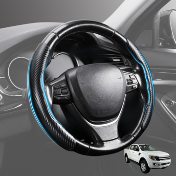 Segmented Steering Wheel Cover for Ford Ranger 2012 - 2015 (PX Dual Cab Ute) - Universal Size