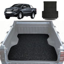 Honeycomb UTE Tub Mat Tray Liner for Ford Ranger 2015 - 2018 (PX2 Dual Cab Ute) - Black & Grey-1