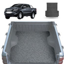 Honeycomb UTE Tub Mat Tray Liner for Ford Ranger 2015 - 2018 (PX2 Dual Cab Ute) - Black & Grey-10