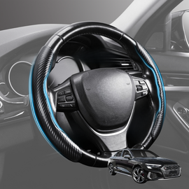 Segmented Steering Wheel Cover for Audi A3 S3 RS3 2013 - 2021 8V - Universal Size