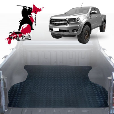 Black Samurai UTE Tub Mat Tray Liner for Ford Ranger 2018 - 2022 (PX3 Dual Cab Ute)