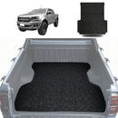 Honeycomb UTE Tub Mat Tray Liner for Ford Ranger 2018 - 2022 (PX3 Dual Cab Ute) - Black & Grey-1