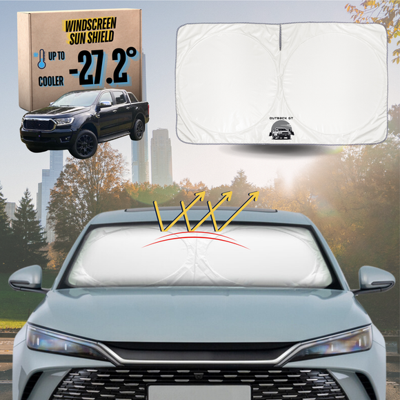 Front Windscreen Sun Shade for Ford Ranger 2022 - Current PX Mk3 - Standard 150 x 85 cm