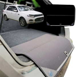 Rear Cargo Boot Bumper Protector for Ford Territory 2004 - 2011 SX, SY - XL (98 x 55) - Black