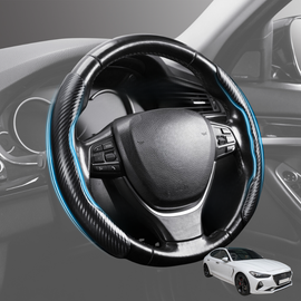 Segmented Steering Wheel Cover for Genesis G70 2017 - Current (IK) - Universal Size