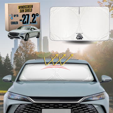 Front Windscreen Sun Shade for Genesis G80 2017 - 2021 (DH) - Standard 150 x 85 cm