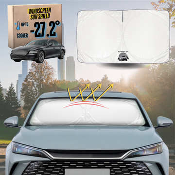 Front Windscreen Sun Shade for Genesis G80 Electrified 2021 - Current - Standard 150 x 85 cm