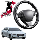 Black Samurai Segmented Steering Wheel Cover for Genesis G90 2017 - 2022 (EQ900)-1