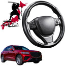 Black Samurai Segmented Steering Wheel Cover for Genesis GV70 2022 - Current IK-1