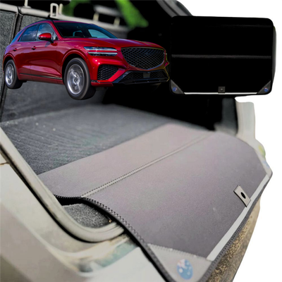 Rear Cargo Boot Bumper Protector for Genesis GV70 2022 - Current IK - XL (98 x 55) - Black