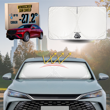 Front Windscreen Sun Shade for Genesis GV70 2022 - Current IK - Standard 150 x 85 cm