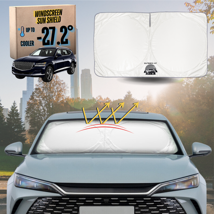 Front Windscreen Sun Shade for Genesis GV80 2021 - Current - Standard 150 x 85 cm