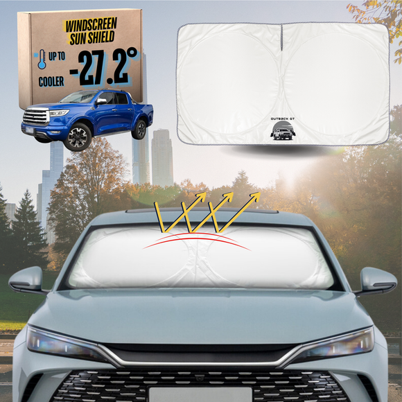 Front Windscreen Sun Shade for GWM Haval Great Wall Cannon Ute 2019 - Current NPW - Standard 150 x 85 cm
