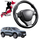 Black Samurai Segmented Steering Wheel Cover for GWM Haval H6 2017 - 2020-1