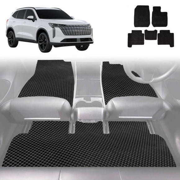 6D Diamond Car Floor Mats for GWM Haval H6 2020 - Current (SUV) - Custom-Fit Carpet Liner
