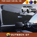 Front Windscreen Sun Shade for GWM Haval H6 2020 - Current (SUV) - Standard 150 x 85 cm - Black-1