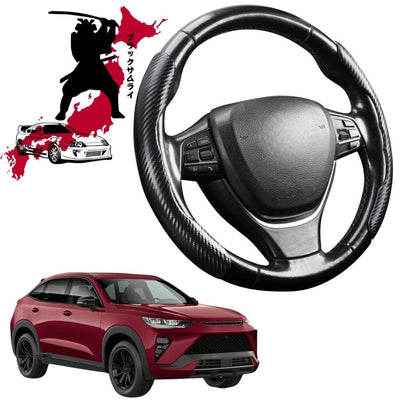 Black Samurai Segmented Steering Wheel Cover for GWM Haval H6GT 2021 - Current (Coupe)