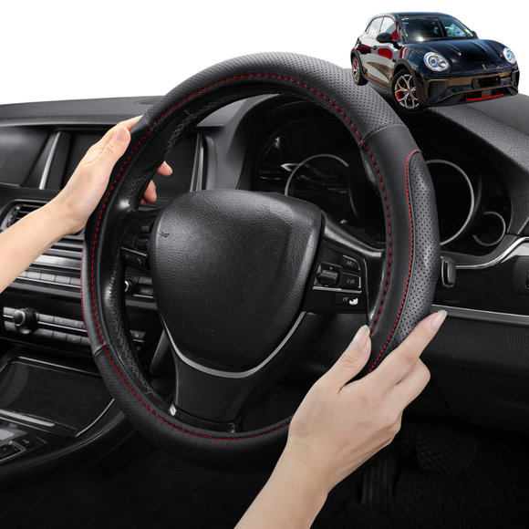 Steering Wheel Cover Pro Extra Layer for GWM Haval ORA 2023 - Current (ES11) - Breathable & Anti-Slip - Circle 38 cm