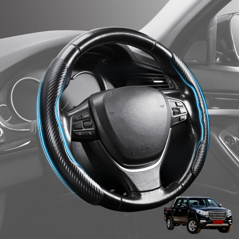 Segmented Steering Wheel Cover for GWM Haval Steed Dual Cab 2017 - 2022 (Wingle 6) - Universal Size
