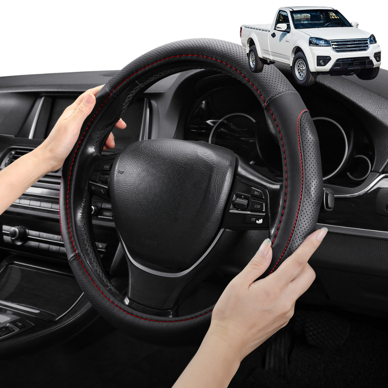 Steering Wheel Cover Pro Extra Layer for GWM Haval Steed Single Cab 2017 - 2022 (Wingle 6) - Breathable & Anti-Slip