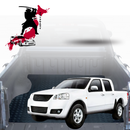 Black Samurai UTE Tub Mat Tray Liner for GWM Haval V240 Dual Cab 2011 - 2016 (Wingle 5) With Spray On Liner or No Liner - Black-1