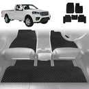 6D Diamond Car Floor Mats for GWM Haval V240 Single Cab 2010 - 2016 (Wingle 5) - Custom-Fit Carpet Liner-1