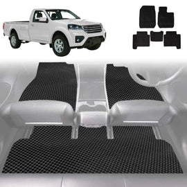 6D Diamond Car Floor Mats for GWM Haval V240 Single Cab 2010 - 2016 (Wingle 5) - Custom-Fit Carpet Liner