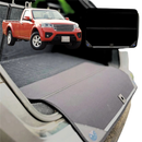 Rear Cargo Boot Bumper Protector for GWM Haval V240 Single Cab 2010 - 2016 (Wingle 5) - Standard (72 x 55) - Black-1